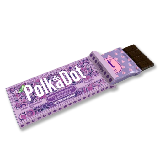 Polkadot mushroom chocolate bar​